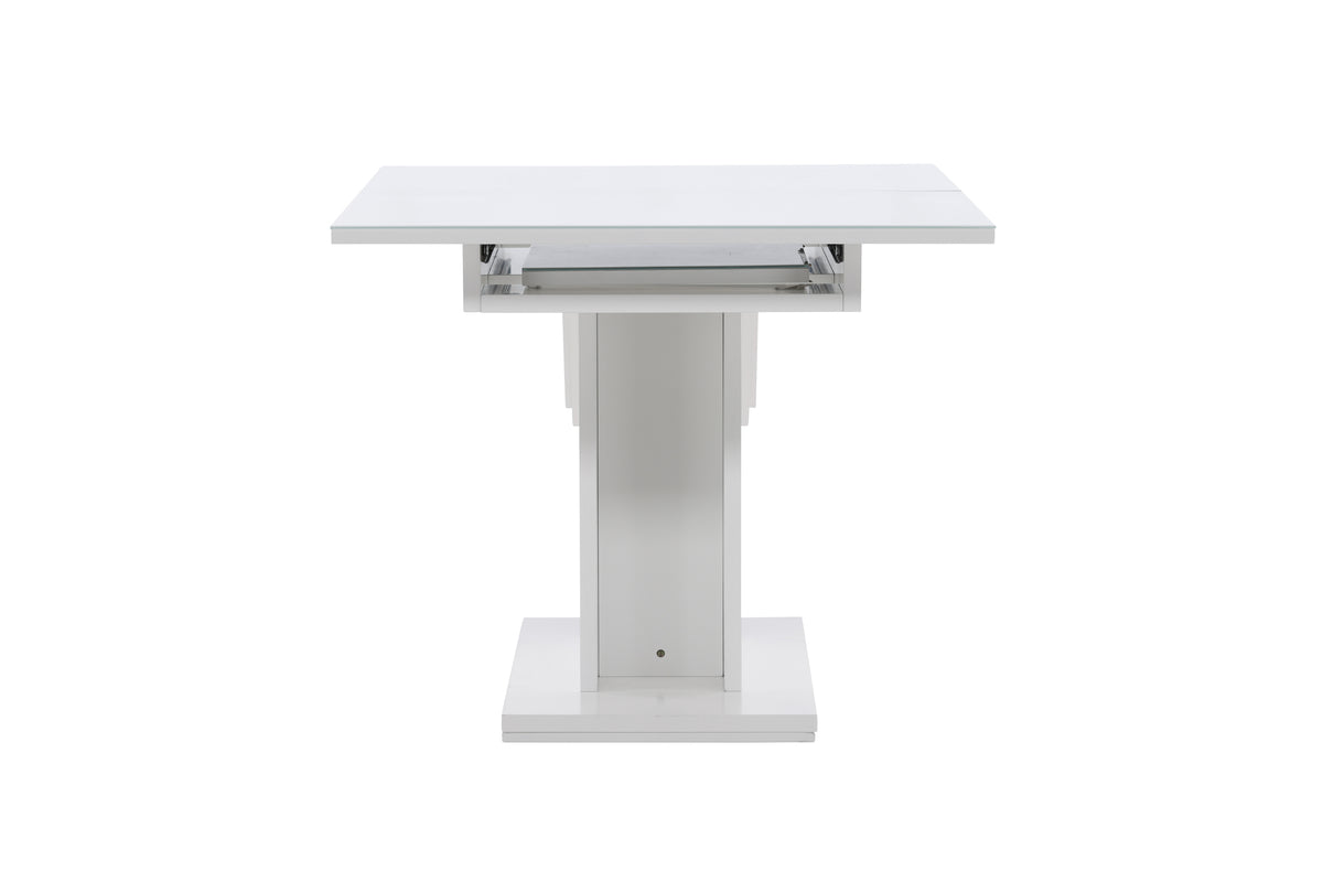 Pluto Rektangulära Matbord 120 x 90 Vit