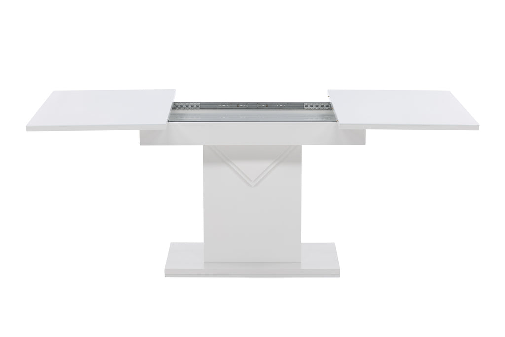 Pluto Rektangulära Matbord 120 x 90 Vit