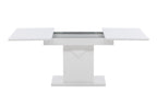 Pluto Rektangulära Matbord 120 x 90 Vit