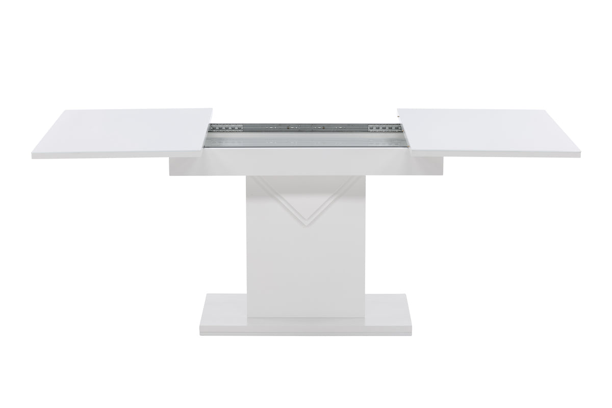 Pluto Rektangulära Matbord 120 x 90 Vit