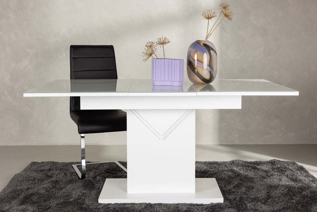 Pluto Rektangulära Matbord 120 x 90 Vit