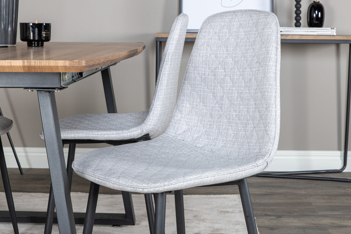 Polar Matstolar 2-pack Grå