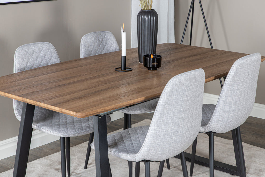 Polar Matstolar 2-pack Grå