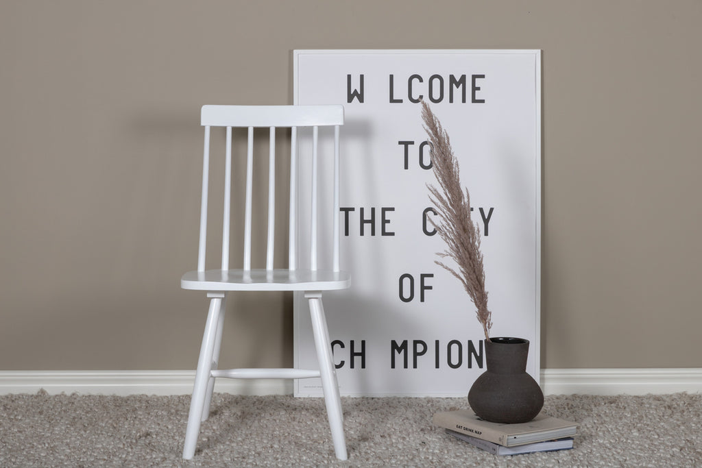 Lönneberga Matstolar 2-pack Vit