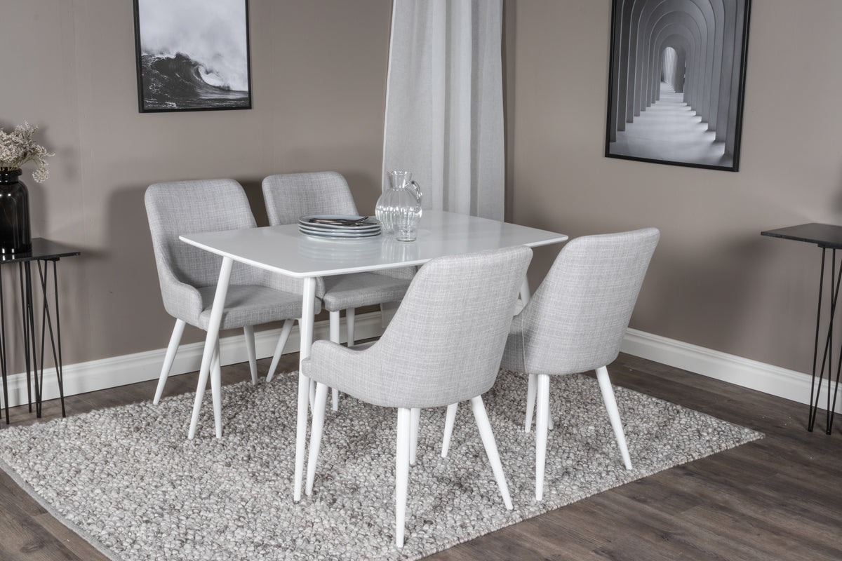 Polar Rektangulära Matbord 120 x 75 Vit