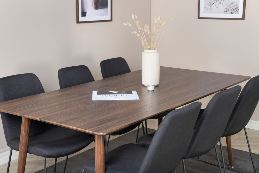 Polar Rektangulära Matbord 180 x 90 Valnöt