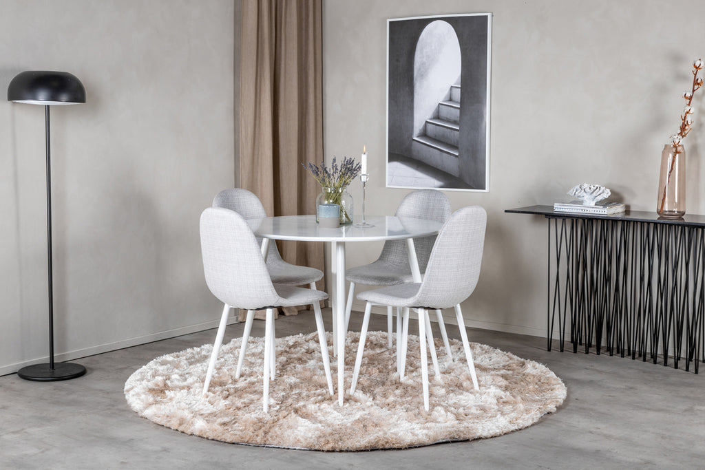 Polar Matstolar 2-pack Grå