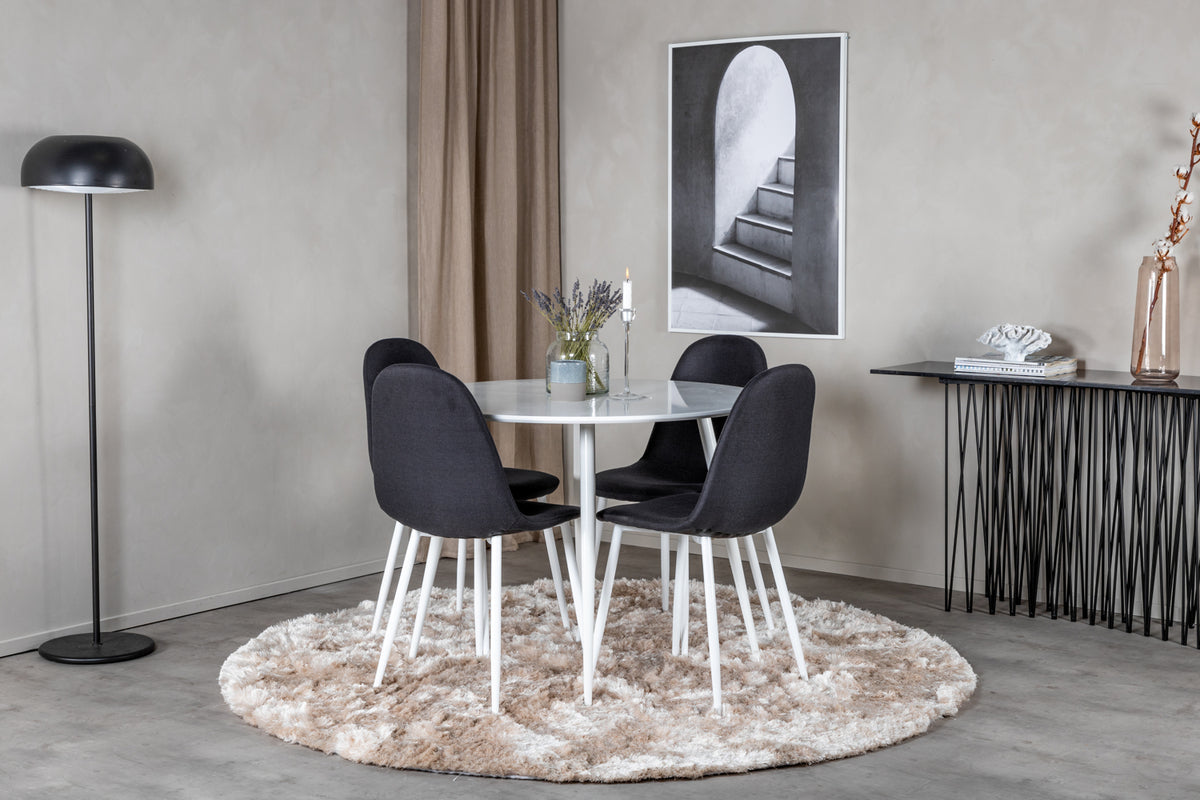 Polar Matstolar 2-pack Svart