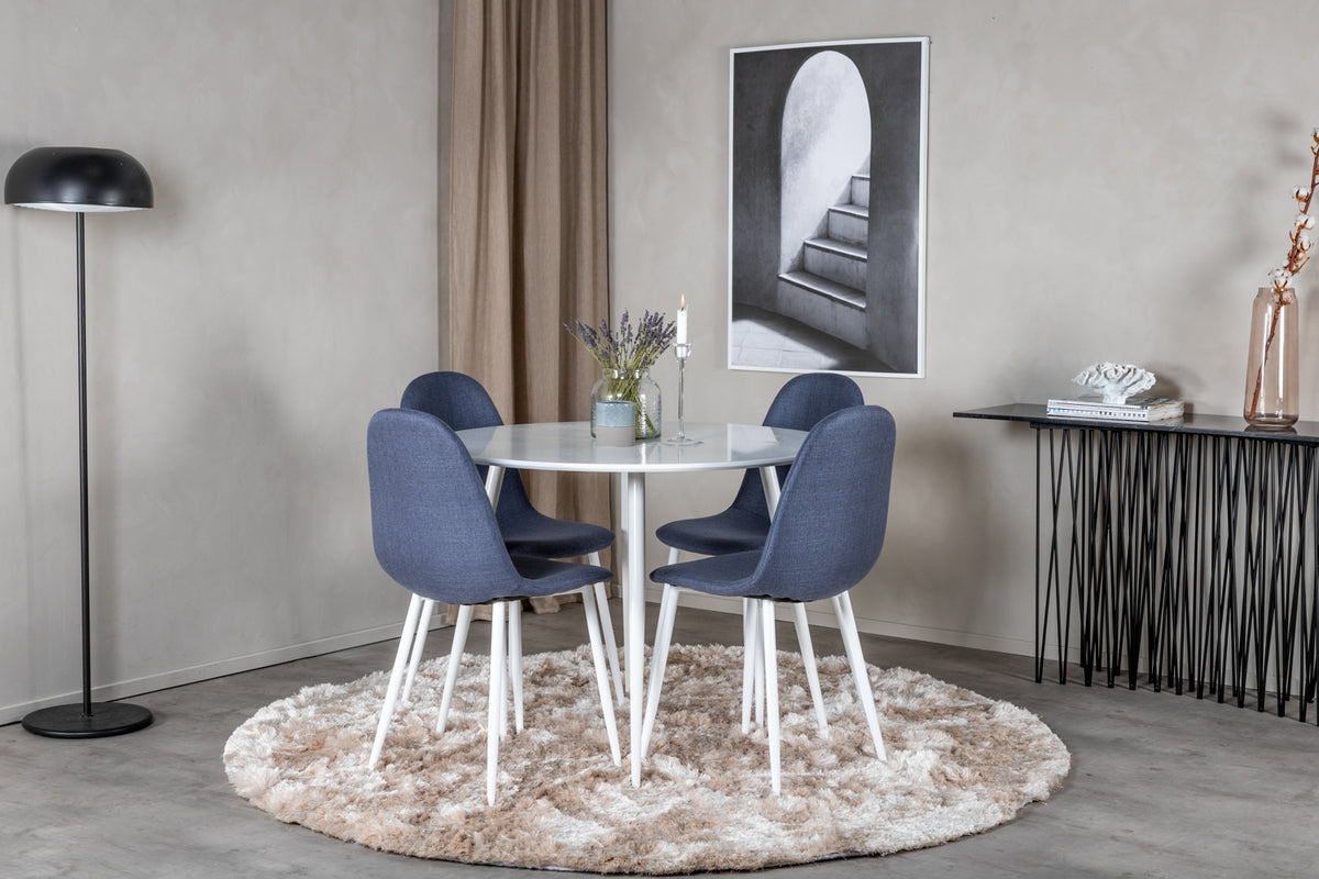 Polar Matstolar 2-pack Blå