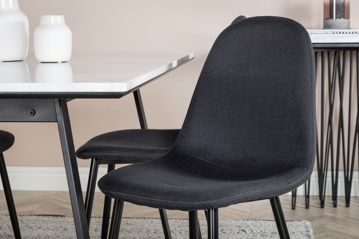 Polar Matstolar 2-pack Svart