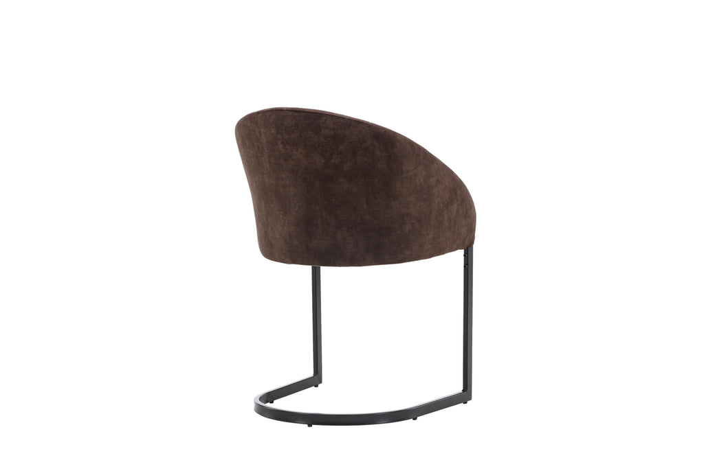 Evening Matstolar 2-pack Mörkbrun