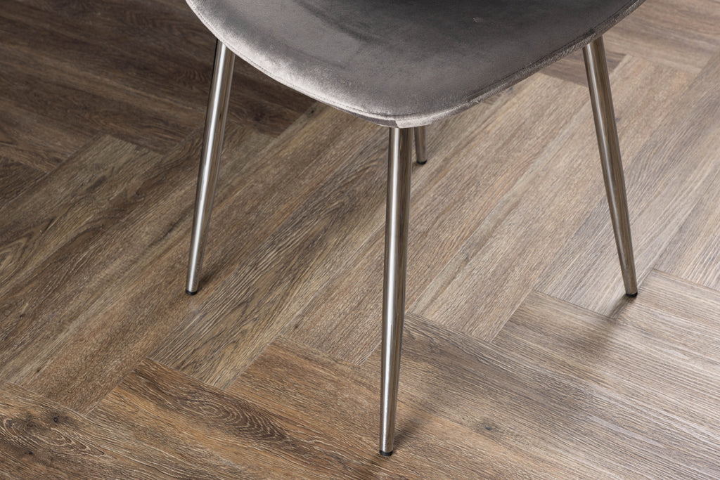 Eva Matstolar 2-pack Ljusgrå