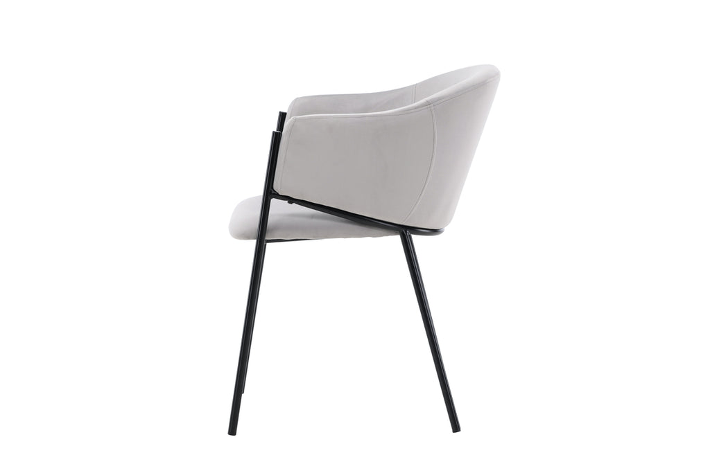 Evelina Matstolar 2-pack Grå