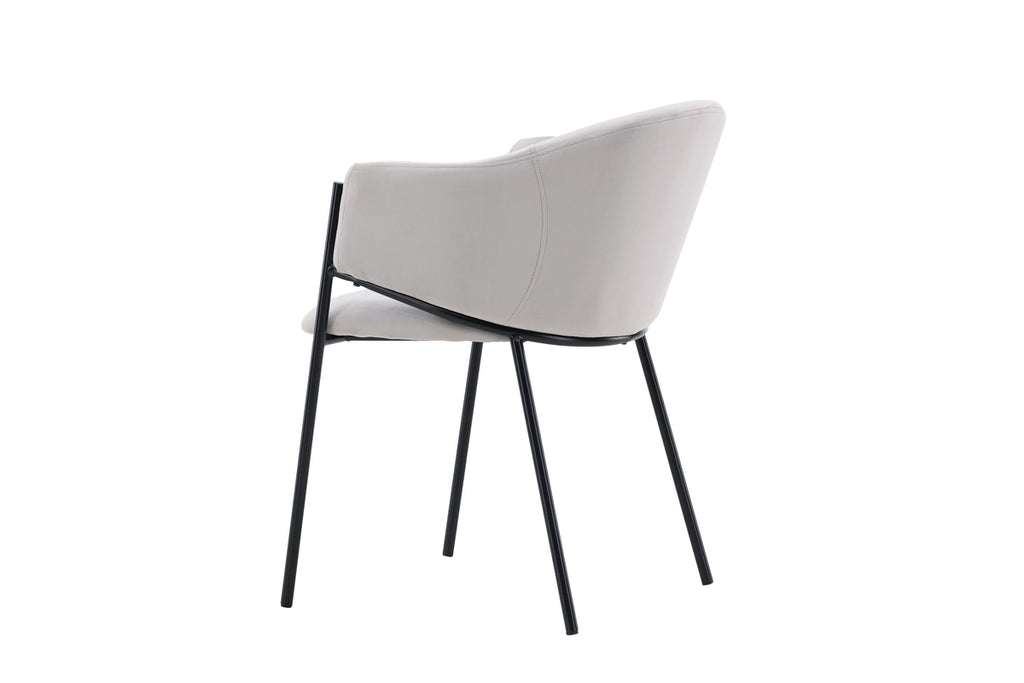 Evelina Matstolar 2-pack Grå