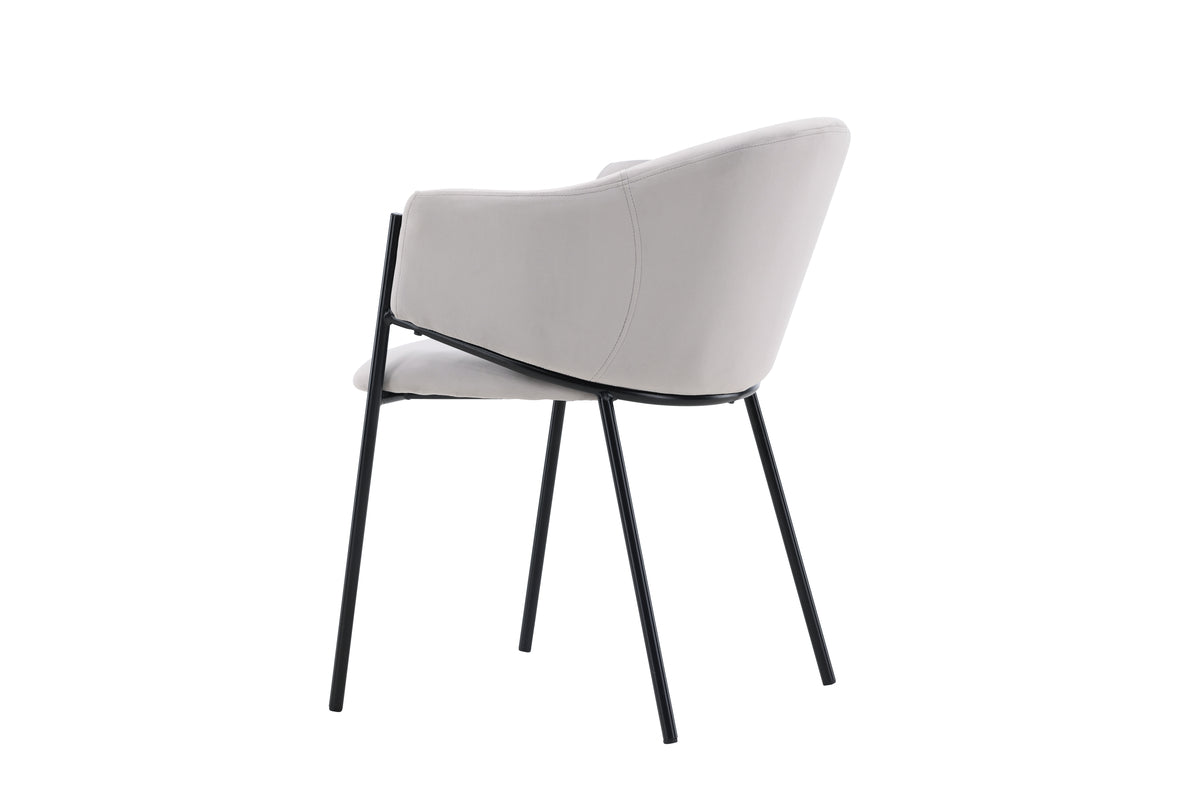 Evelina Matstolar 2-pack Grå