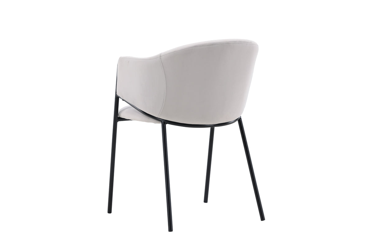 Evelina Matstolar 2-pack Grå