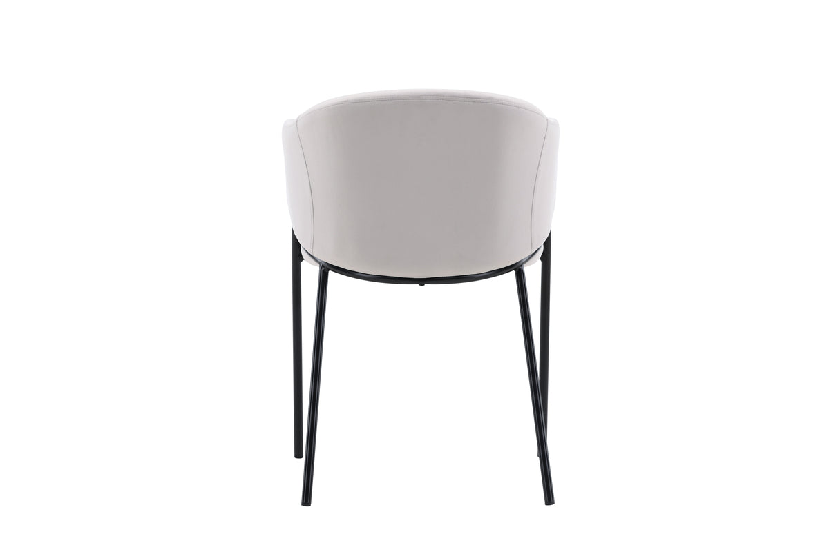 Evelina Matstolar 2-pack Grå