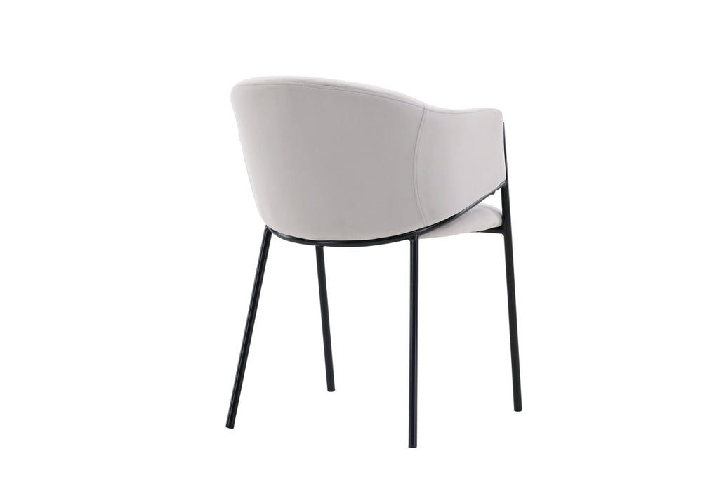 Evelina Matstolar 2-pack Grå