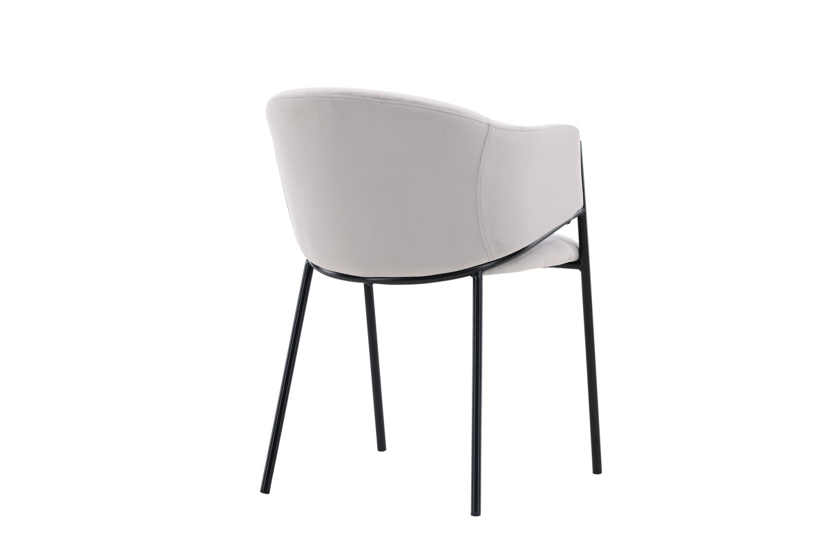 Evelina Matstolar 2-pack Grå