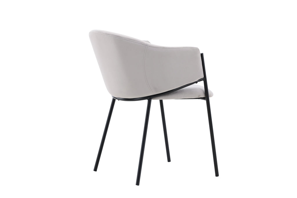 Evelina Matstolar 2-pack Grå