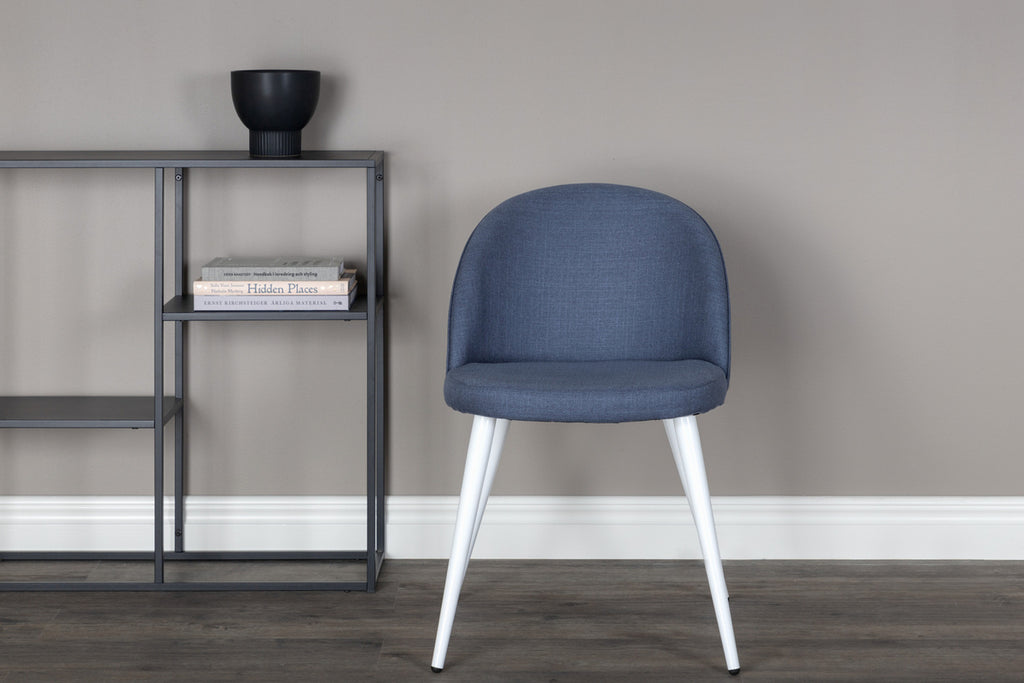 Velvet Matstolar 2-pack Blå