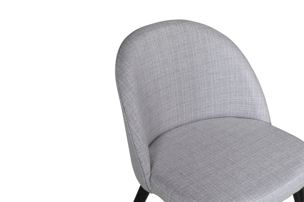 Velvet Matstolar 2-pack Grå