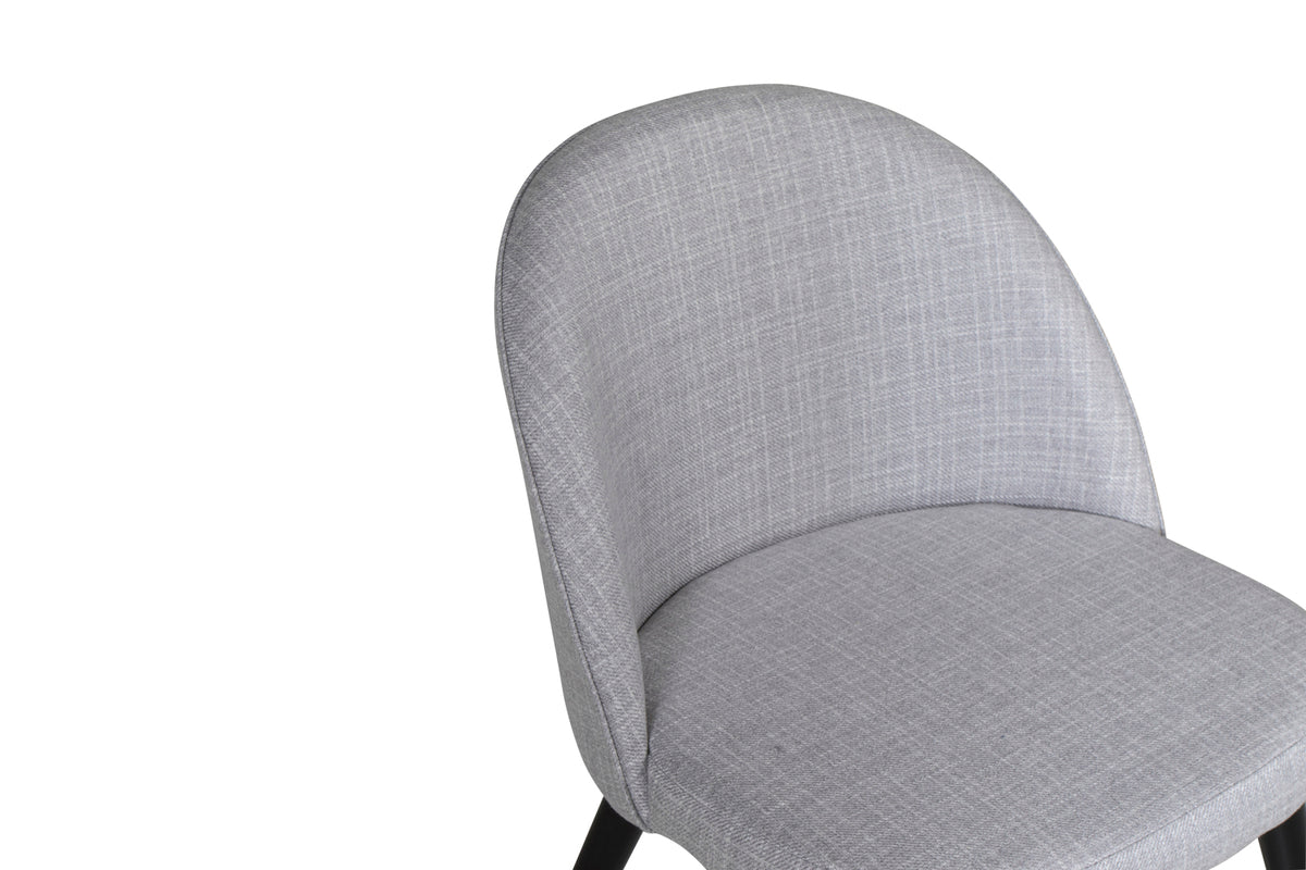 Velvet Matstolar 2-pack Grå