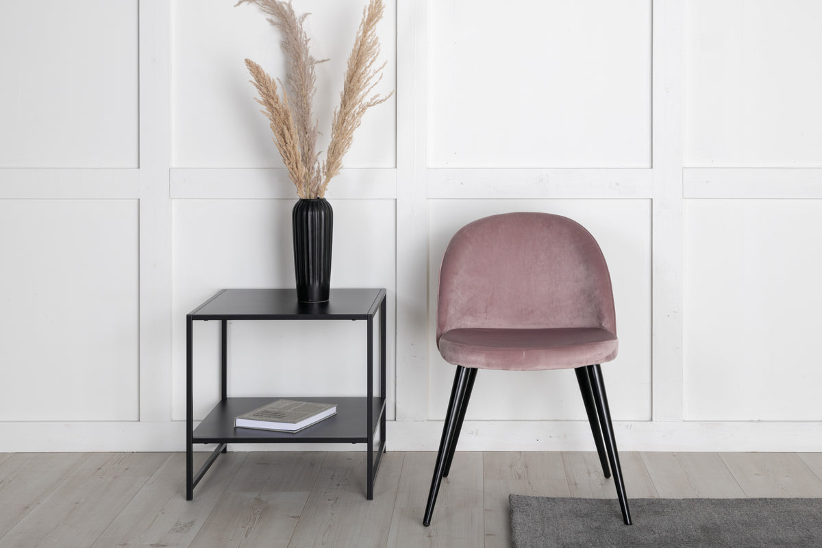 Velvet Matstolar 2-pack Gammelrosa