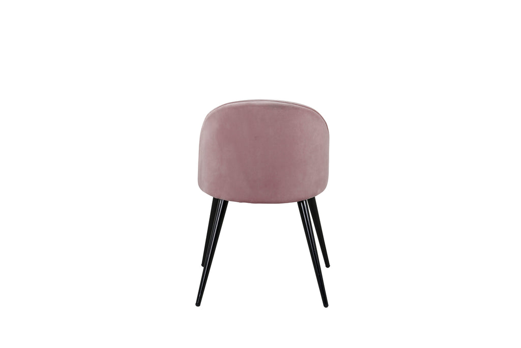 Velvet Matstolar 2-pack Gammelrosa