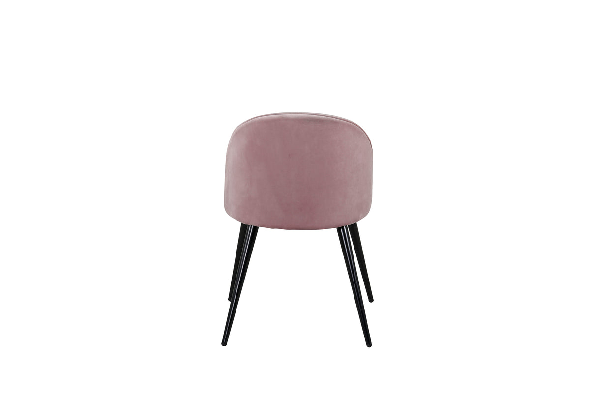 Velvet Matstolar 2-pack Gammelrosa
