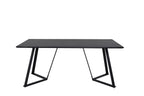 Marina Rektangulära Matbord 180 x 90 Svart