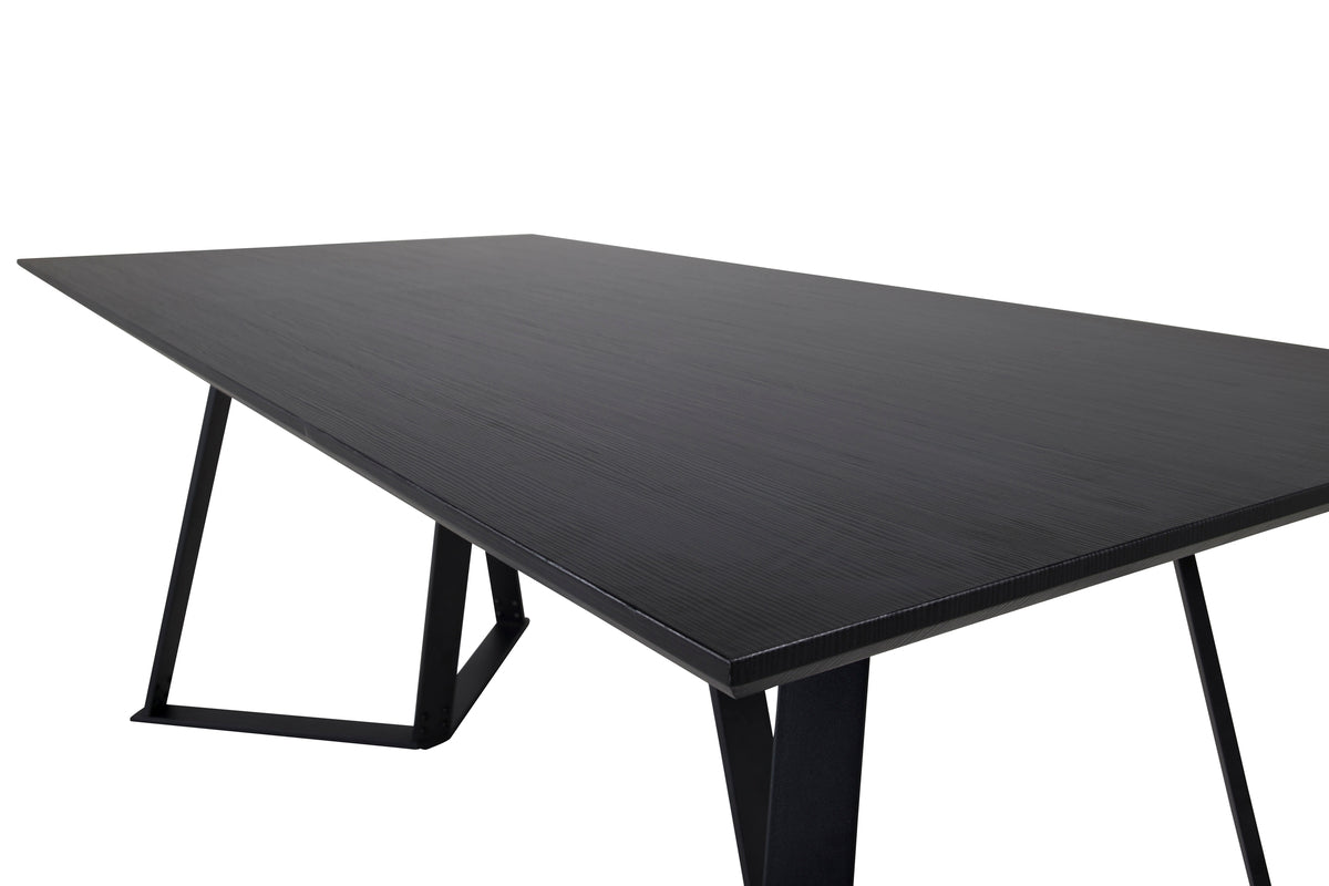 Marina Rektangulära Matbord 180 x 90 Svart