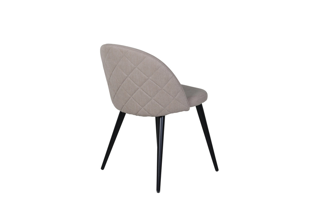 Velvet Matstolar 2-pack Beige