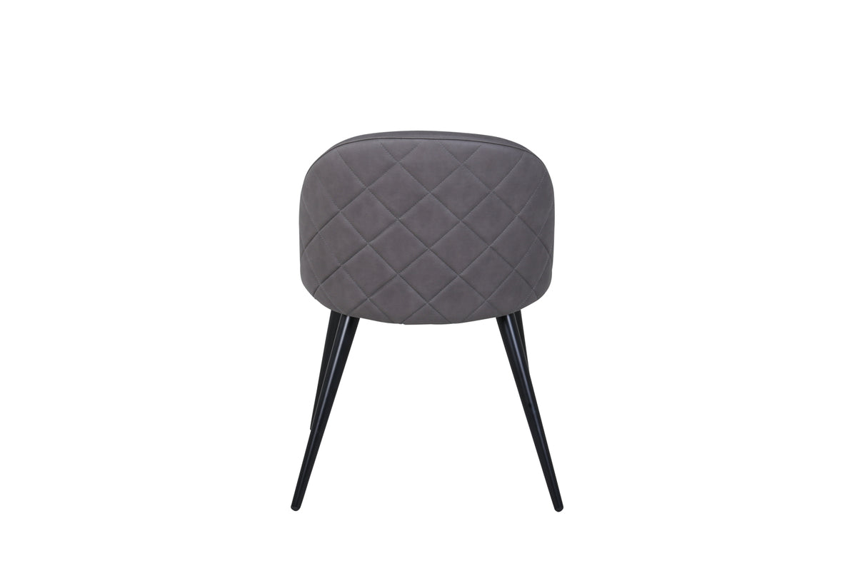 Velvet Matstolar 2-pack Grå