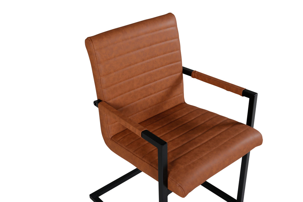 Art Matstolar 2-pack Brun