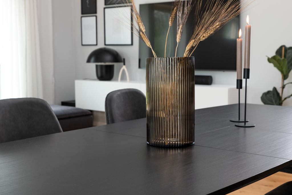 Inca Rektangulära Matbord 160 x 85 Svart