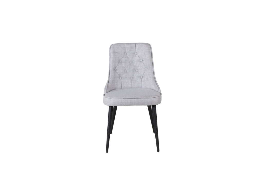 Velvet Deluxe Matstolar 2-pack Grå