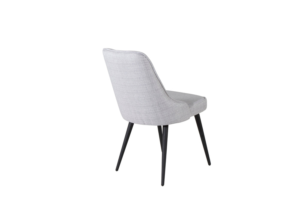 Velvet Deluxe Matstolar 2-pack Grå