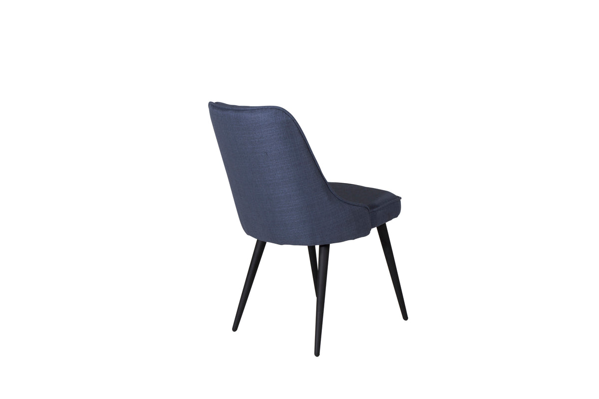 Velvet Deluxe Matstolar 2-pack Blå