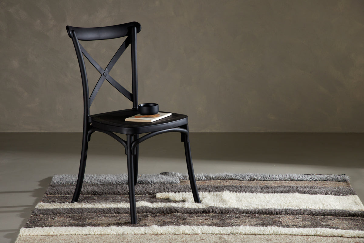 Crosett Matstolar 2-pack Svart