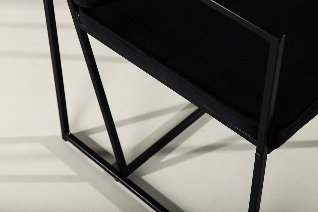 Richmond Matstolar 2-pack Svart