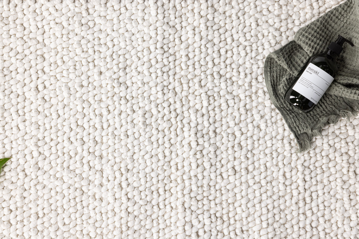 Wilmer Rektangulära Mattor 80 x 50 Vit