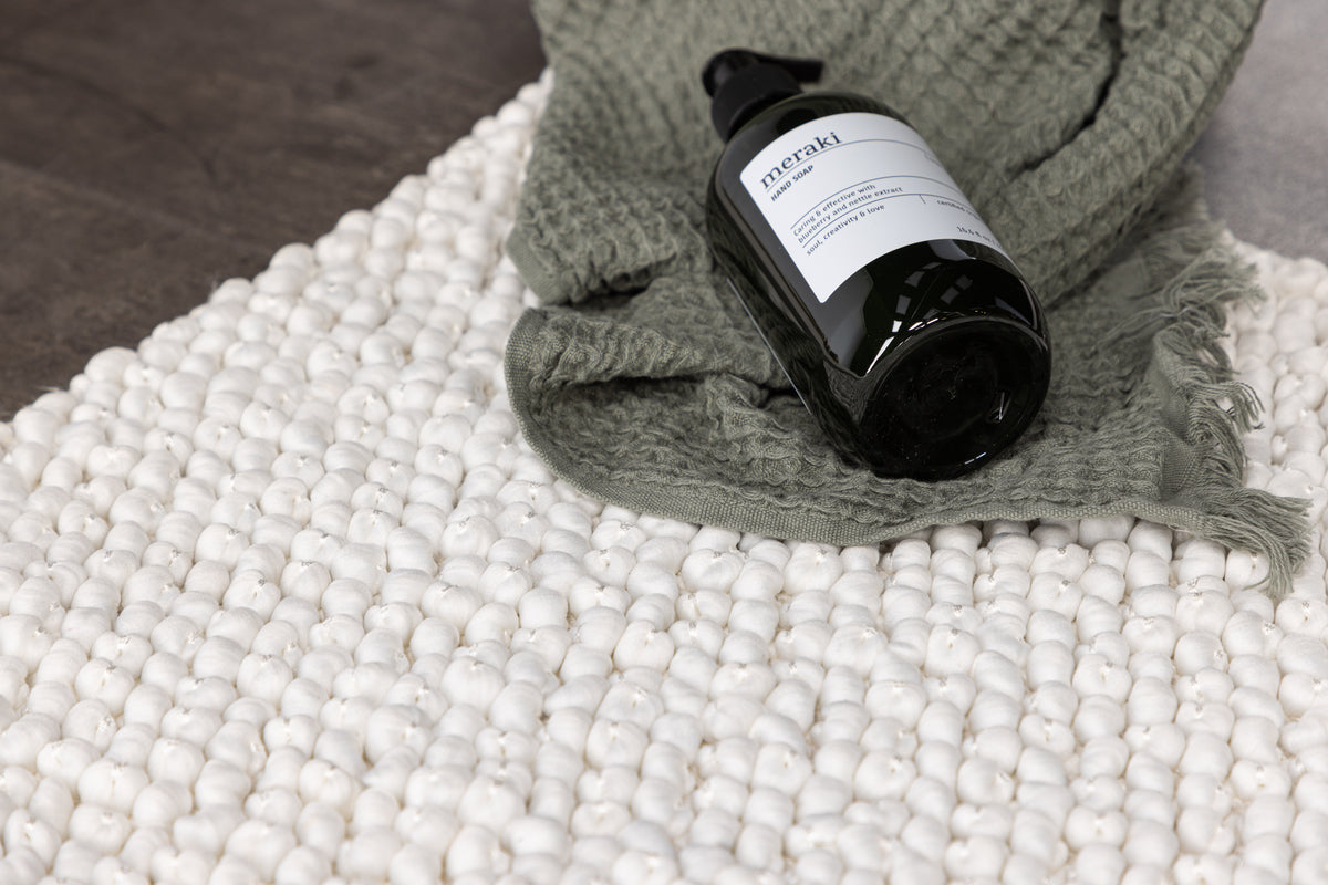 Wilmer Rektangulära Mattor 80 x 50 Vit