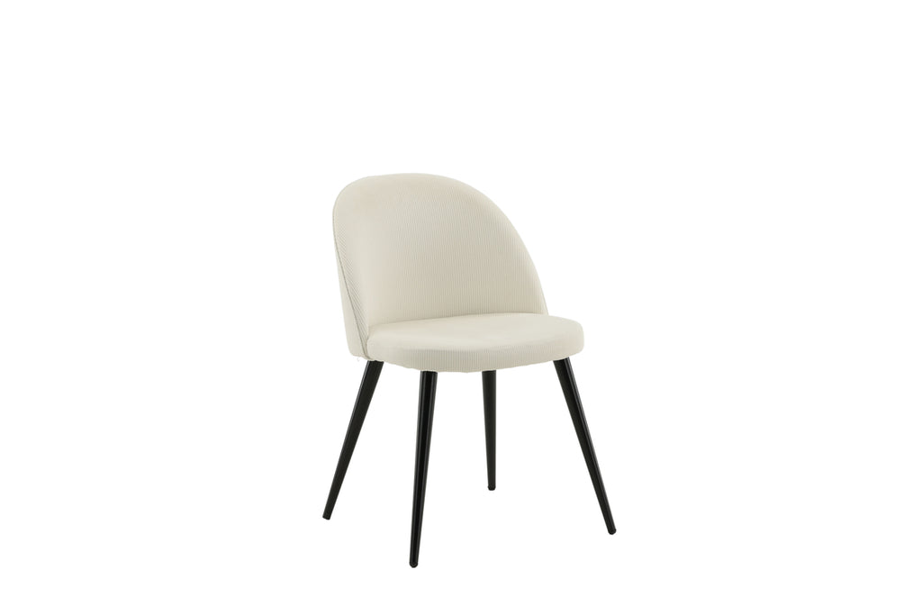 Velvet Matstolar 2-pack Grädde