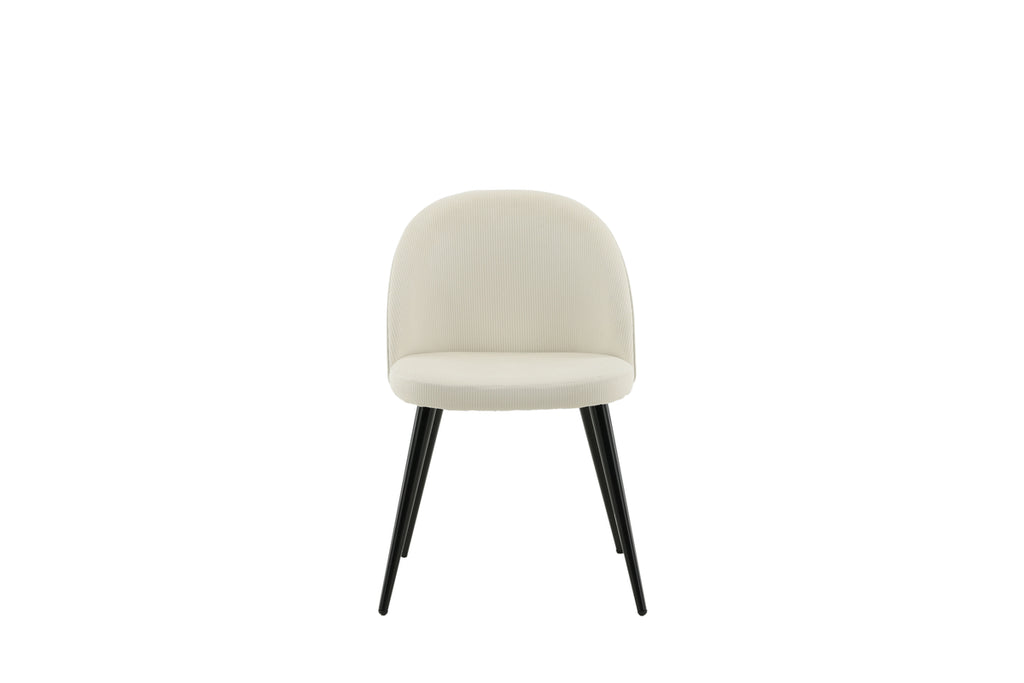 Velvet Matstolar 2-pack Grädde