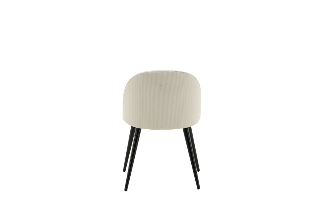 Velvet Matstolar 2-pack Grädde