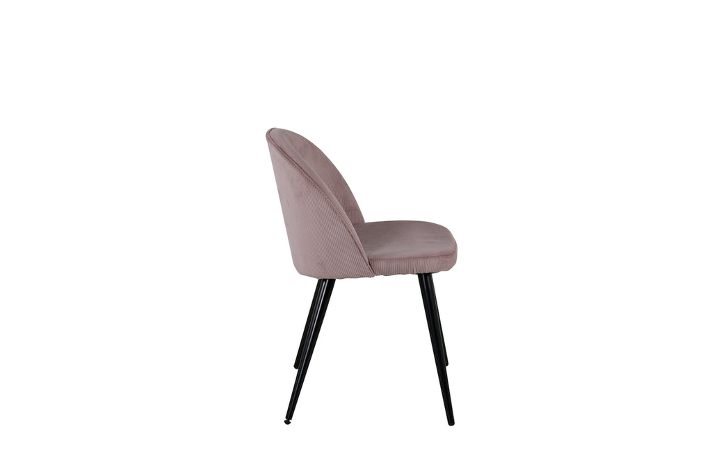 Velvet Matstolar 2-pack Gammelrosa