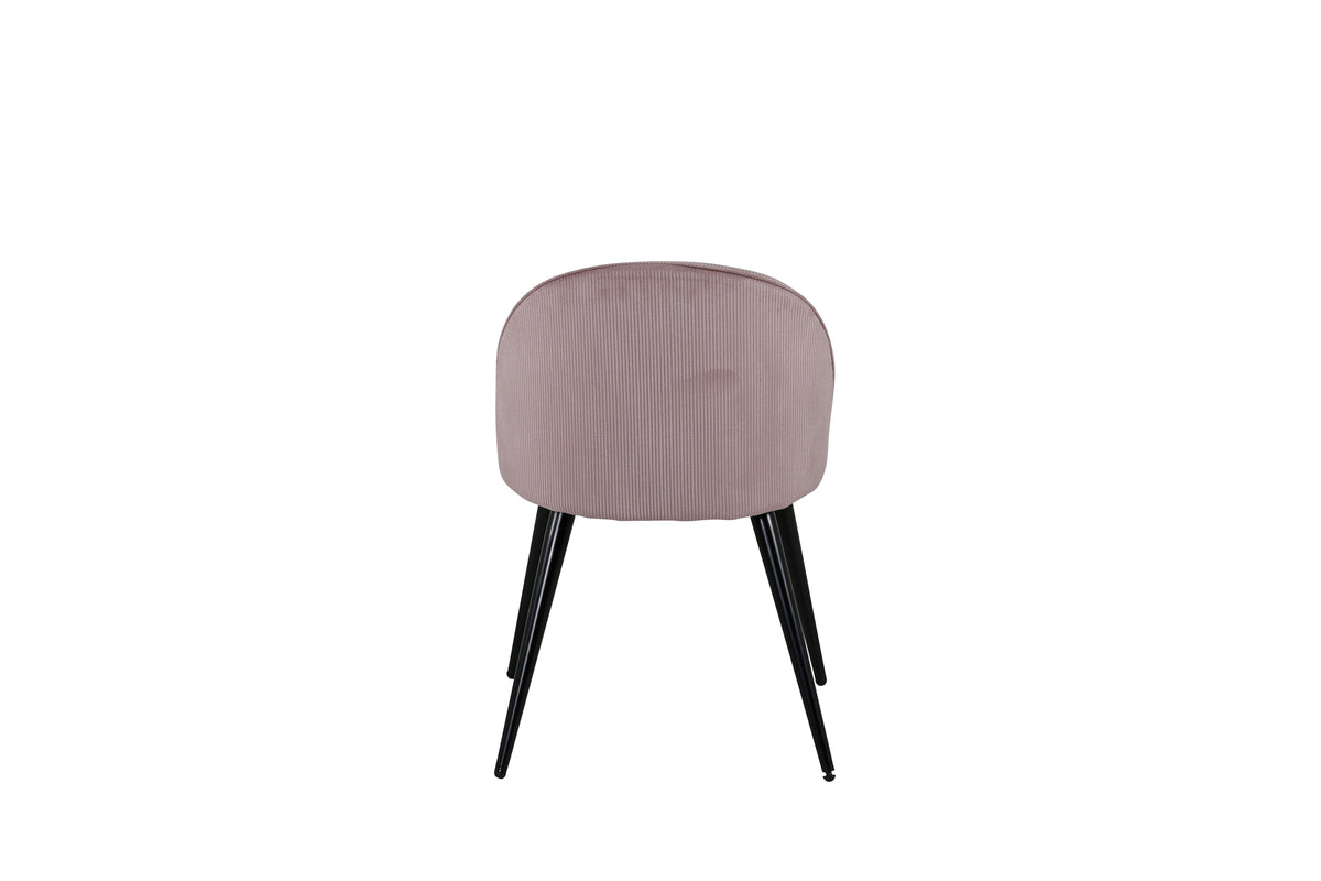 Velvet Matstolar 2-pack Gammelrosa