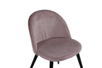 Velvet Matstolar 2-pack Gammelrosa