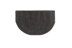 Nora Ovala Mattor 80 x 50 Svart